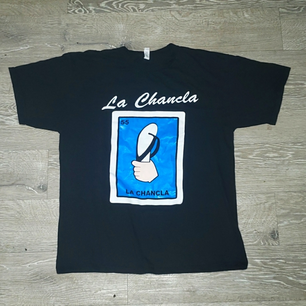 La Chancla Mexican Loteria Tshirt
